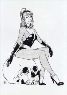 Lorenzo Bovo | Lorenzo Bovo - illustrazione originale "Satanik" | Catawiki