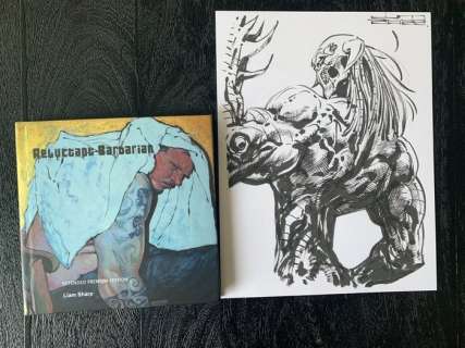 Liam Sharp, Ian Churchill, P.J Holden | British Artists Sketch Lot: Judge Dredd, Death’s Head II, Cable - Liam Sharp, Ian Churchill, P.J Holden - Cartonné - EO | Catawiki