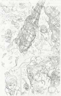Domenech, Sergi - Wolverine, X-Men, Omega Red In Krakoa [Marvel] - Original Page N.2 - Signed by Sergi Domenech - Pencil Art - Original Artworlk