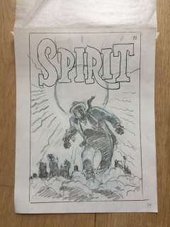 Will Eisner | Will Eisner - Boceto Portada Spirit | Catawiki