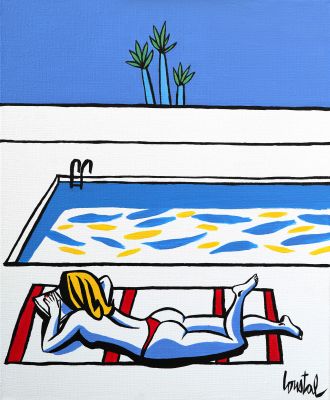 Loustal | 2026 - Sun bathing, 2 | Huberty Breyne Gallery