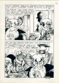 Magnus | Magnus - Tavola originale - Alan Ford n. 49 | Catawiki