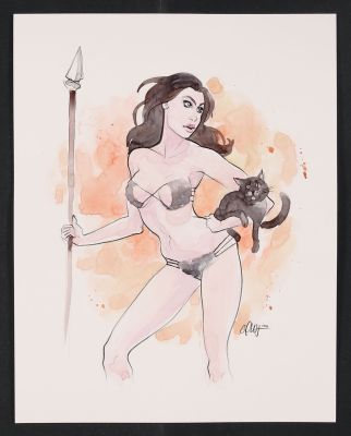 Carla Wyzgala | Shakira Sketch | mycomicshop.com