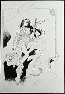 Philippe Xavier | Xavier, Philippe - Dessin original pour une sérigraphie qui accompagne le tirage de tête de Croisade T2 chez BD Must | Catawiki