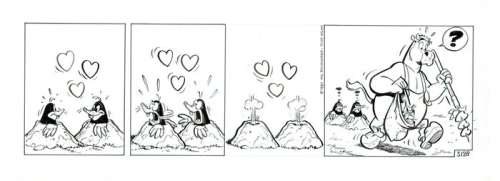 Wil Raymakers & Thijs Wilms | Boes - Originele strook uit Boes Integraal 14 - Formaat: 43 x 15 cm. | Catawiki