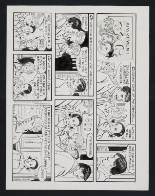 Original Art for the Apartment 3-G Comic Strip (6/22/03 & 2/11/07) by Frank Bolle | mycomicshop.com