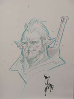 Marco Checchetto - Marco Checchetto - disegno originale "Gmor Dragonero"