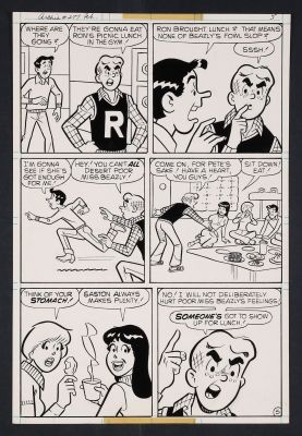 Jim Decarlo | Original Art from Archie #277 (1979) Page 5 Pencils by Dan DeCarlo Jr., Inks | mycomicshop.com
