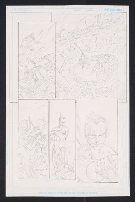 Igor Lima | Original Art from Secret Origins #6 (2014) Sinestro Story Page 6 Pencils by Igor Lima | mycomicshop.com