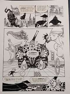 Enrique Alcatena | Enrique Alcatena Tavola Originale "La Pesadilla" - (1989) | Catawiki