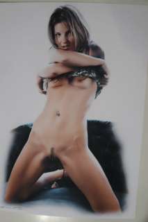 Paul Abert | Paul Abert - Original drawing (Acryl, Pastell, Kohle, Airbrush Pin Up Art - Size: 21 x 29,6 cm. - (2018) | Catawiki