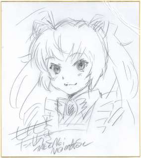 Momose Takeaki Hand-Drawn Color Shikishi Magikano | Mandarake (Big Web)