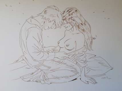 Jim | Jim - Originele tekening - Een nacht in Rome | Catawiki