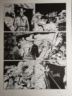 Giuseppe Candita | Giuseppe Candita - tavola originale - Color Tex n. 18 "Sulla pista per Prescott" (2020) | Catawiki