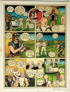 Margerin, Frank   (1952) | MARGERIN, FRANK MARGERIN, Frank  Planche originale de " Marcel Kermès& | Estim Nation