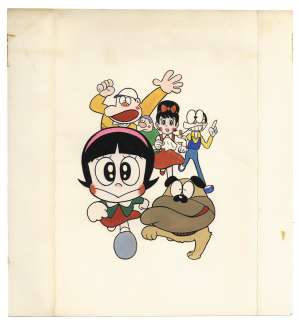 Ishimori Productions Hand-Drawn Color Manuscript ’Sarutobi Ecchan’ Cisco Manuscript Notebook | Mandarake (Big Web)