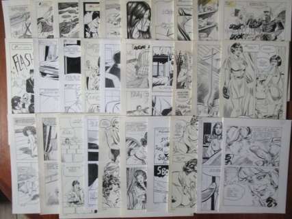 Fenzo Grossi Del Mestre Janni | BD erotique - 30x original pages - Page volante - Exemplaire unique | Catawiki