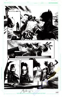 Rafael Albuquerque | Batman: Detective Comics #1062: Gotham Nocturne Page 13 Artist Proof | Essential Sequential