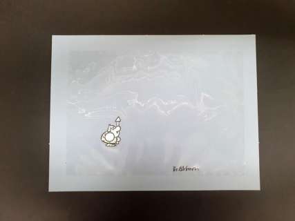 Marco Biassoni | Serie "Arriva Lancillotto" - Marco Biassoni - cel originale per Carosello - Page volante | Catawiki