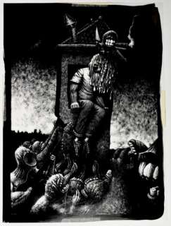 Orhun, Emre (1976) | ORHUN, Emre Dessin personnel inédit original "je suis lÃ  ! " - 2002 - | Estim Nation