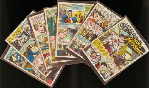 Kamen - "SOMETHING MISSING", Weird Science #07 (1951) | Russ Cochran