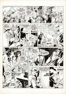 Mitton, Jean-Yves | Mitton, Jean-Yves - Originele pagina - Bloed en Stilte 6 - Omerta - (1992) | Catawiki