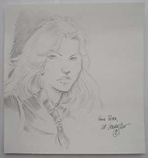 Christian Verhaeghe | Roodhaar - opdrachttekening Christian Verhaeghe - (1998) | Catawiki