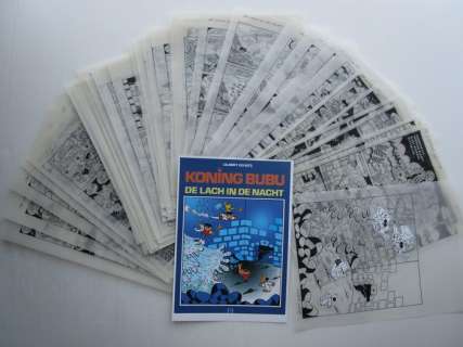 Schats, Gilbert | Schats, Gilbert - 46x Originele pagina + cover - Konig Bubu 8 - De lach in de nacht - (2007/2010) | Catawiki