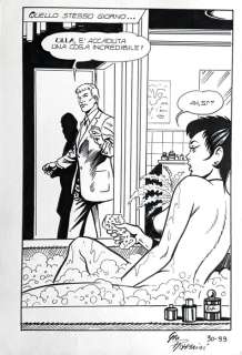 Giovanni Romanini | Giovanni Romanini - Tavola originale - Ulula #30 - Page volante - Exemplaire unique | Catawiki