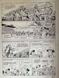 Van Liemt, Simon | Van Liemt, Simon - Planche originale - Les Nouvelles Enquêtes de Ric Hochet T6 - Le Tiercé de la Mort - (2022) | Catawiki