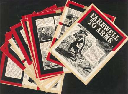 FAREWELL TO ARMS- CRIME ILLUSTRATED #1 - Original Production Story (1955) | Russ Cochran