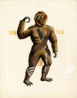 Yoshio Watanabe Handwritten color manuscript "Spectreman" Kuruma-Nikuras | Mandarake (Big Web)