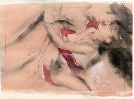 Takemi Sagawa Hand-Drawn Color Illustration | Mandarake (Big Web)