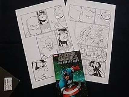 Craig Rousseau - Captain America 1 - The Korvac Saga - original by Craig Rousseau - (2011)