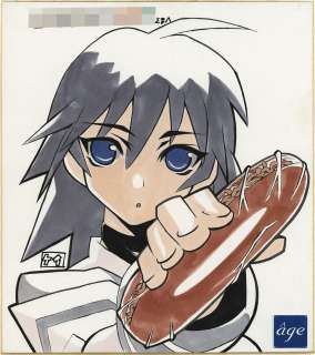 BOUHand-Drawn Color Shikishi "Muv-Luv" Kay | Mandarake (Big Web)