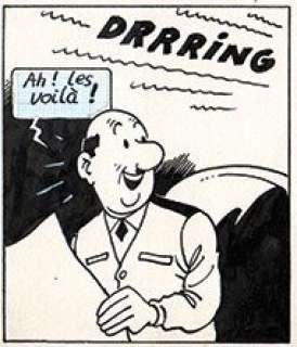 Bob de Moor - Planche Originale (P.1) - | Bob De Moor - Planche originale (p.1) - Les Aventures d’Oncle Zigomar/ De avonturen van Nonkel Zigomar - L’Empire des Taupes /Het Mollenrijk - (1955/2023) | Catawiki