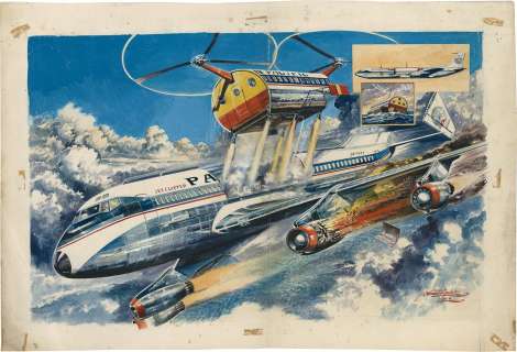 Shigeru Komatsuzaki Hand-Drawn Color Illustration | Mandarake (Big Web)