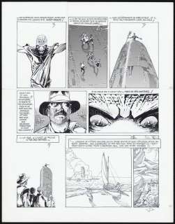 Olivier Vatine - Planche originale n°26 - Corail noir - Aquablue