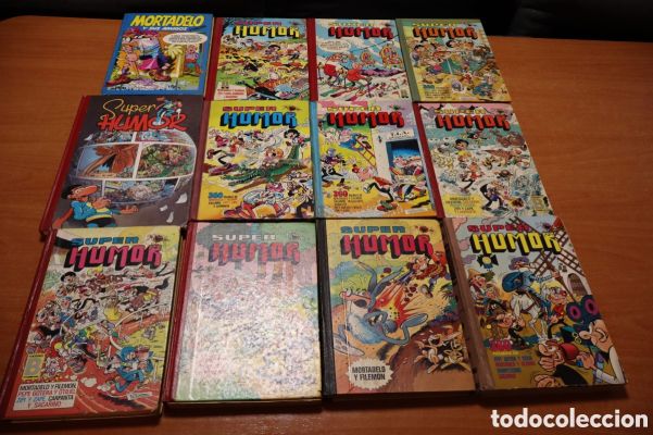 Lote 12 comics antiguos super humor tapa dura | todocoleccion (Buy It Now)