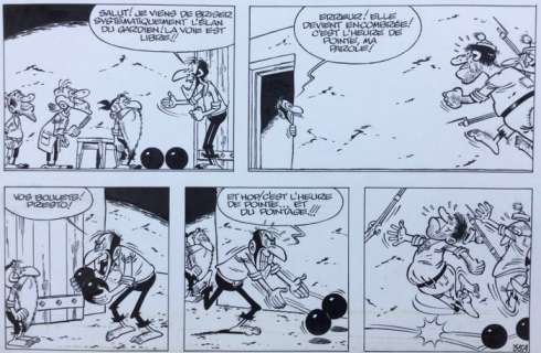 Remacle, Marcel | Remacle, Marcel - Demi-planche originale - Le Vieux Nick et Barbe-noire | Catawiki