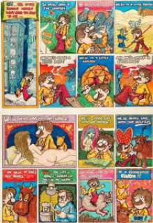 Art Spiegelman Cavalier Magazine 1-Page Story Original Art (1969). As was the fashion of the times, our -