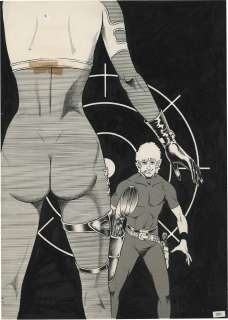 Buichi Terasawa Hand-Drawn Manuscript "Cobra" | Mandarake (Big Web)