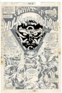 Armando Gil What If (second series) #50 "What If The Hulk Had Killed Wolverine?" Complete 44-Page Story -