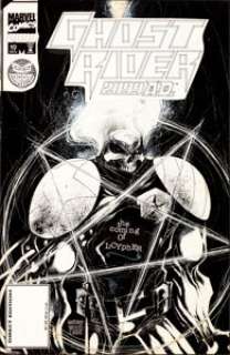Ashley Wood Ghost Rider 2099 #19 Cover Original Art (Marvel, 1995). Celebrated for his industrial-strength -