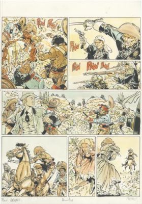 Félix Meynet | Sauvage, Tome 1, Les Damnés d’oaxaca, planche 6 | Galerie 9ème Art