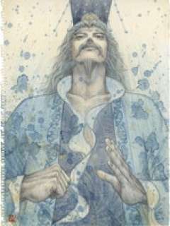 Kinta Wang Hand-Drawn Color Illustration "Souten Kouro" | Mandarake (Big Web)