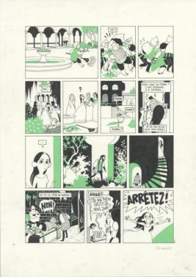 Kerascoët | Beauté, Tome 2, La reine indécise, Planche 36 | Galerie 9ème Art