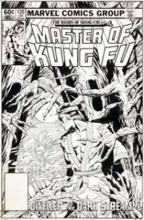 Gene Day Master of Kung Fu #120 Cover Original Art (Marvel, 1983). Shang-Chi may be the Master of Kung Fu, -