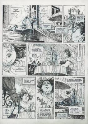 Régis Loisel | La Dernière Maison Juste Avant la Forêt, planche 125 | Galerie 9ème Art