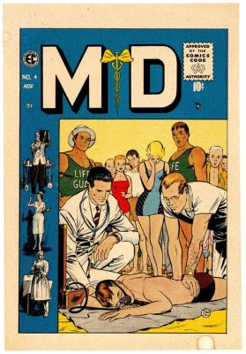 MD No. 4 Cover Proof, Oct-Nov 1955 | Russ Cochran